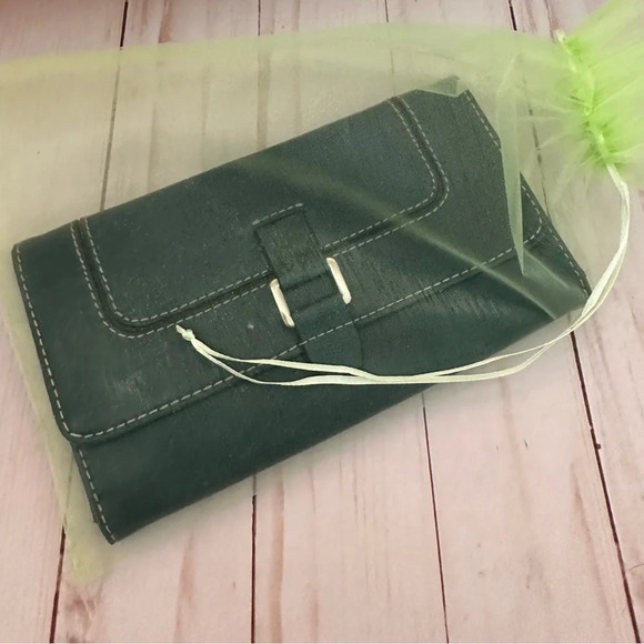 NINE WEST Teal Long Wallet - Picture 5 of 5